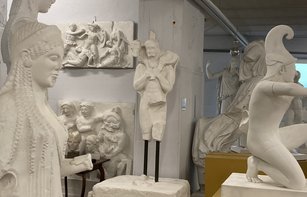 Kalbträger, Akropolis Athen