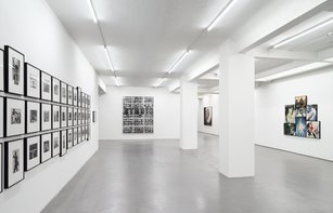 Ausstellungsansicht der Ausstellung "Inner Mornings, Or Forms of Counterculture."