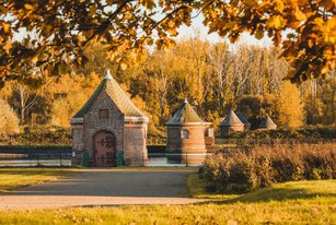 Kaltehofer Schieberhäuschen im Herbst