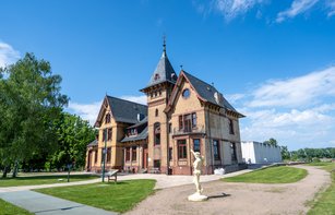 Historische Villa auf Kaltehofe und ehemalige Außenstelle des Hygienischen Instituts
